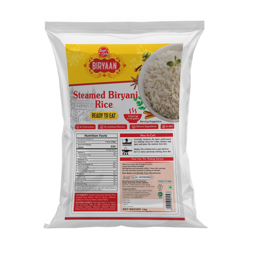 Steamed Biryani Rice