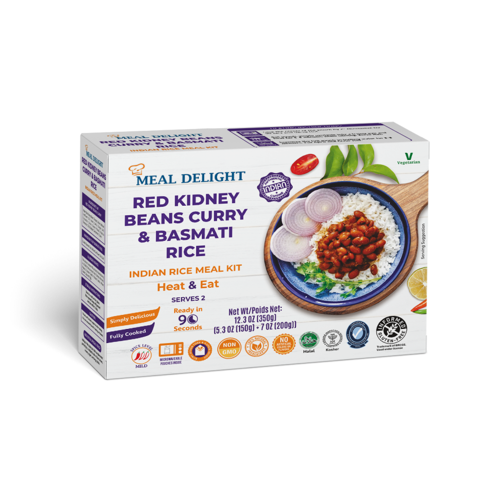 Red Kidney Beans Curry & Basmati Rice