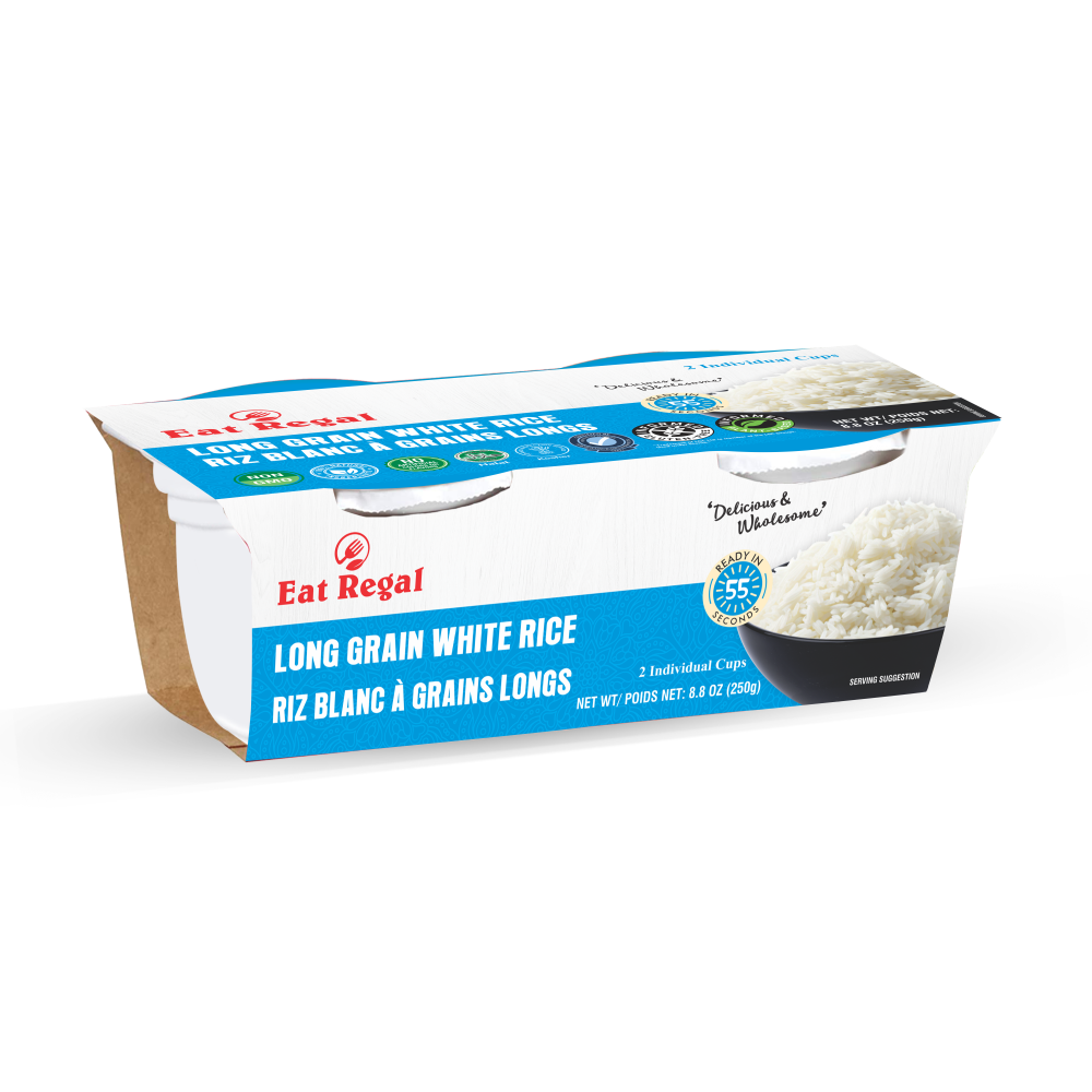 Long Grain White Rice Cups