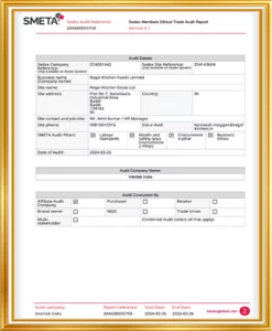 SEDEX SMETA 4-PILLAR MEMBER