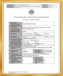 worldwide responsible accredited production